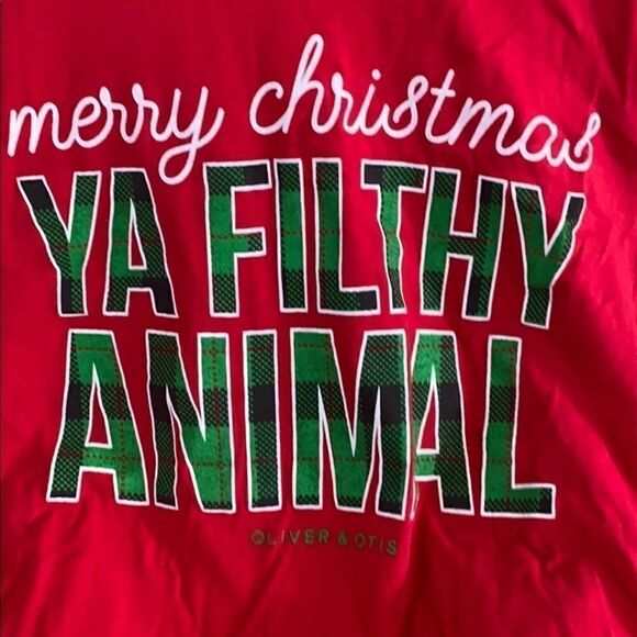 Merry Christmas Ya Filthy Animal Tshirt - Picture 1 of 4